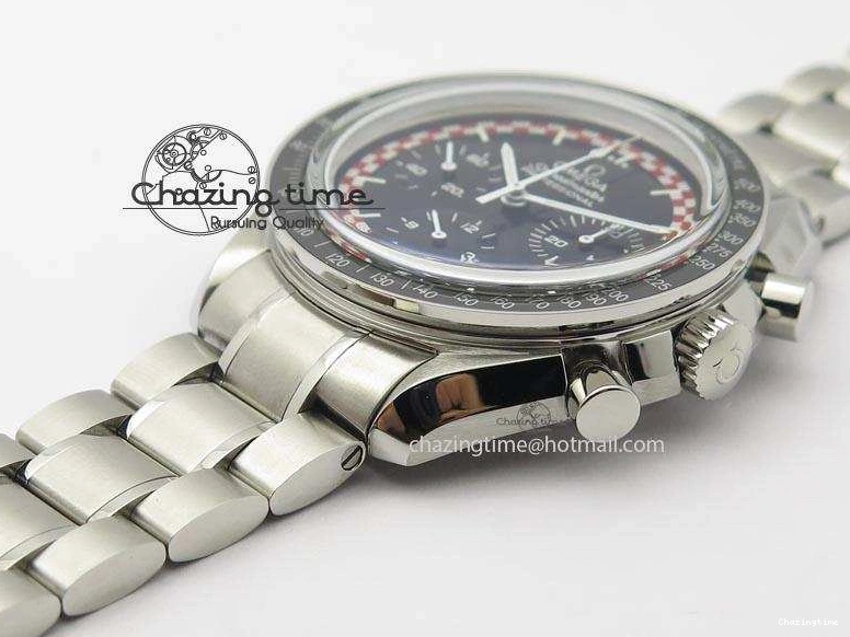 0311 Speedmaster SS 2013 Pro Racing On SS Bracelet Manual Winding Chrono Movement UrbanStyle 8230
